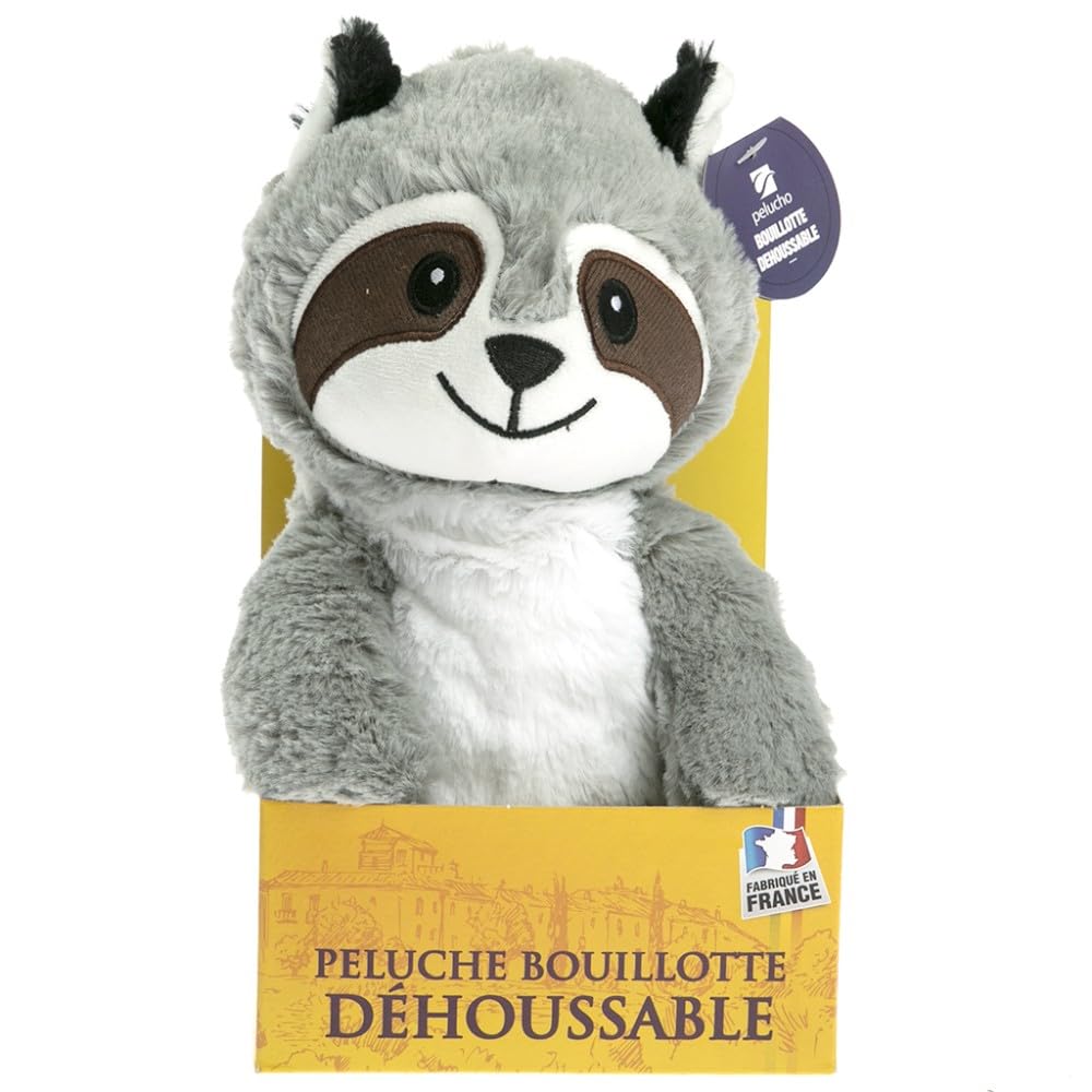 pelucho-bouillottes-d-houssables-raton-laveur-peluche-sac-amovible image 3