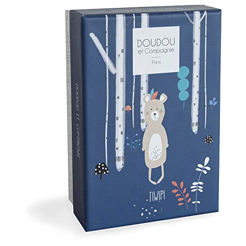 doudou-et-compagnie-tiwipi-dc3630-peluche-ours-marron-21-cm image 7