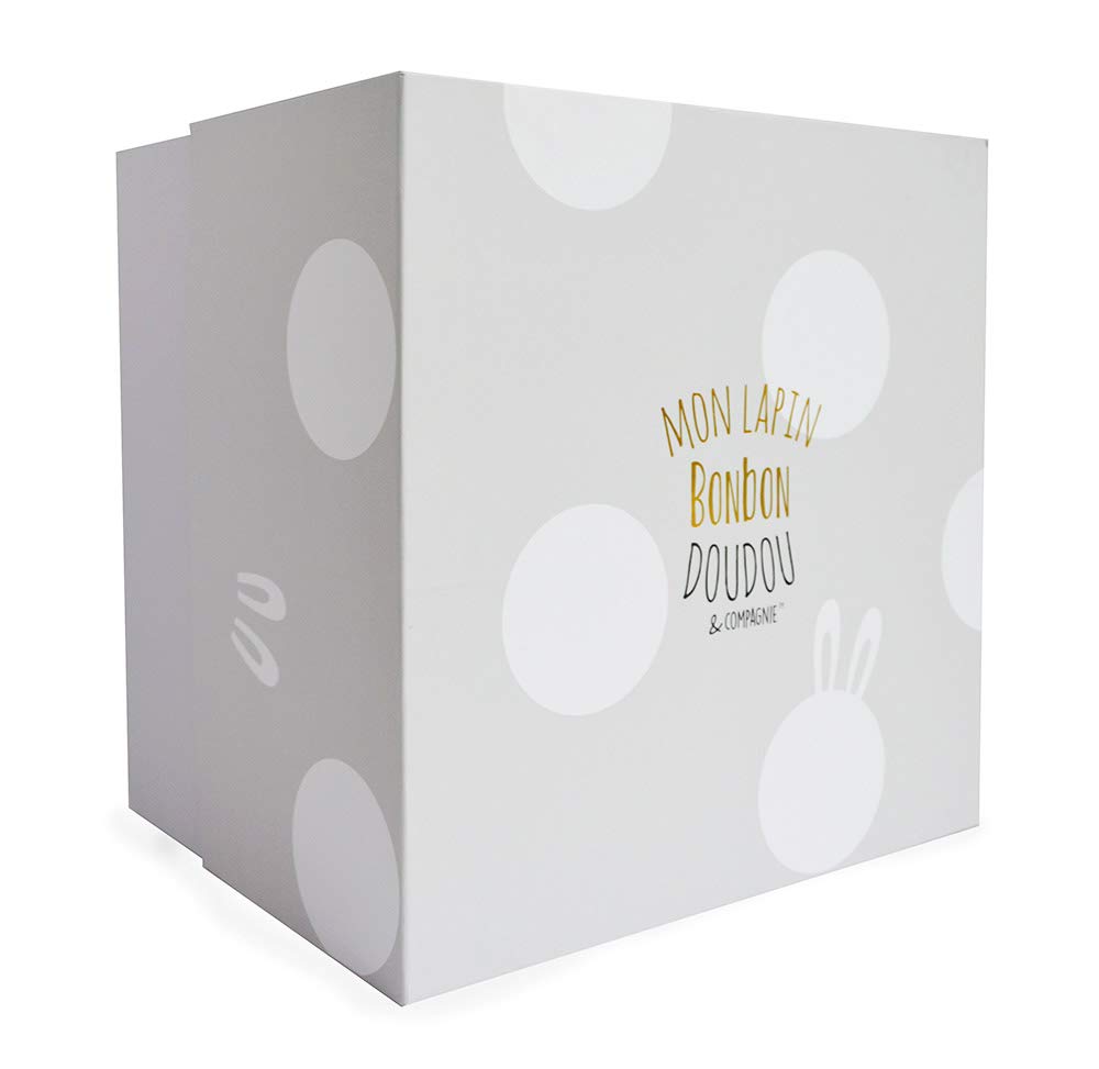 doudou-et-compagnie-lapin-bonbon-75-cm-doudou-lapin-taupe-1249 image 4