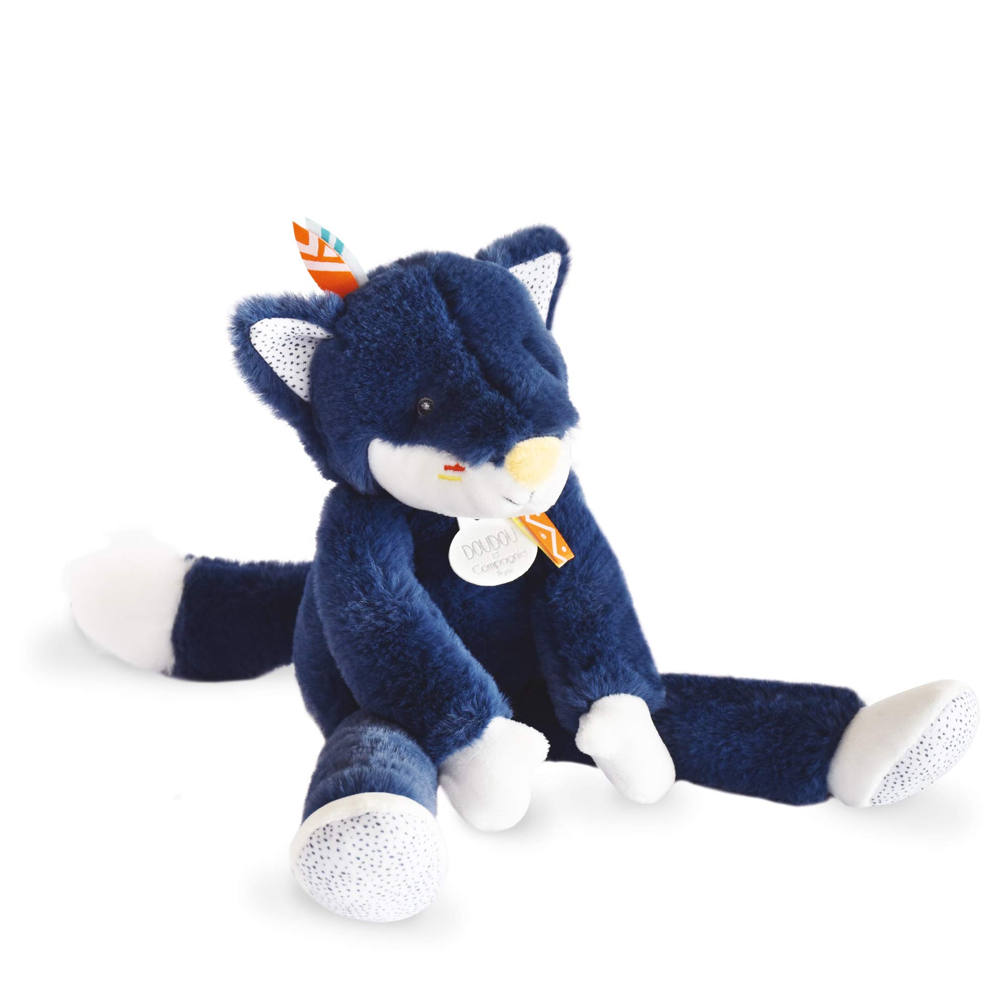 doudou-et-compagnie-tiwipi-loup-pantin-doudou-30cm-dc3636 image 1
