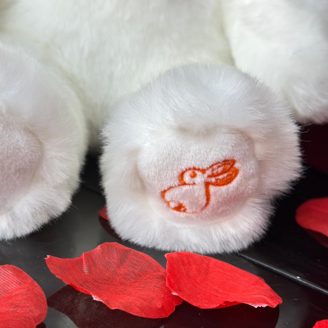 la-pelucherie-ours-mile-amoureux-peluche-25-cm-c-ur-rouge image 7