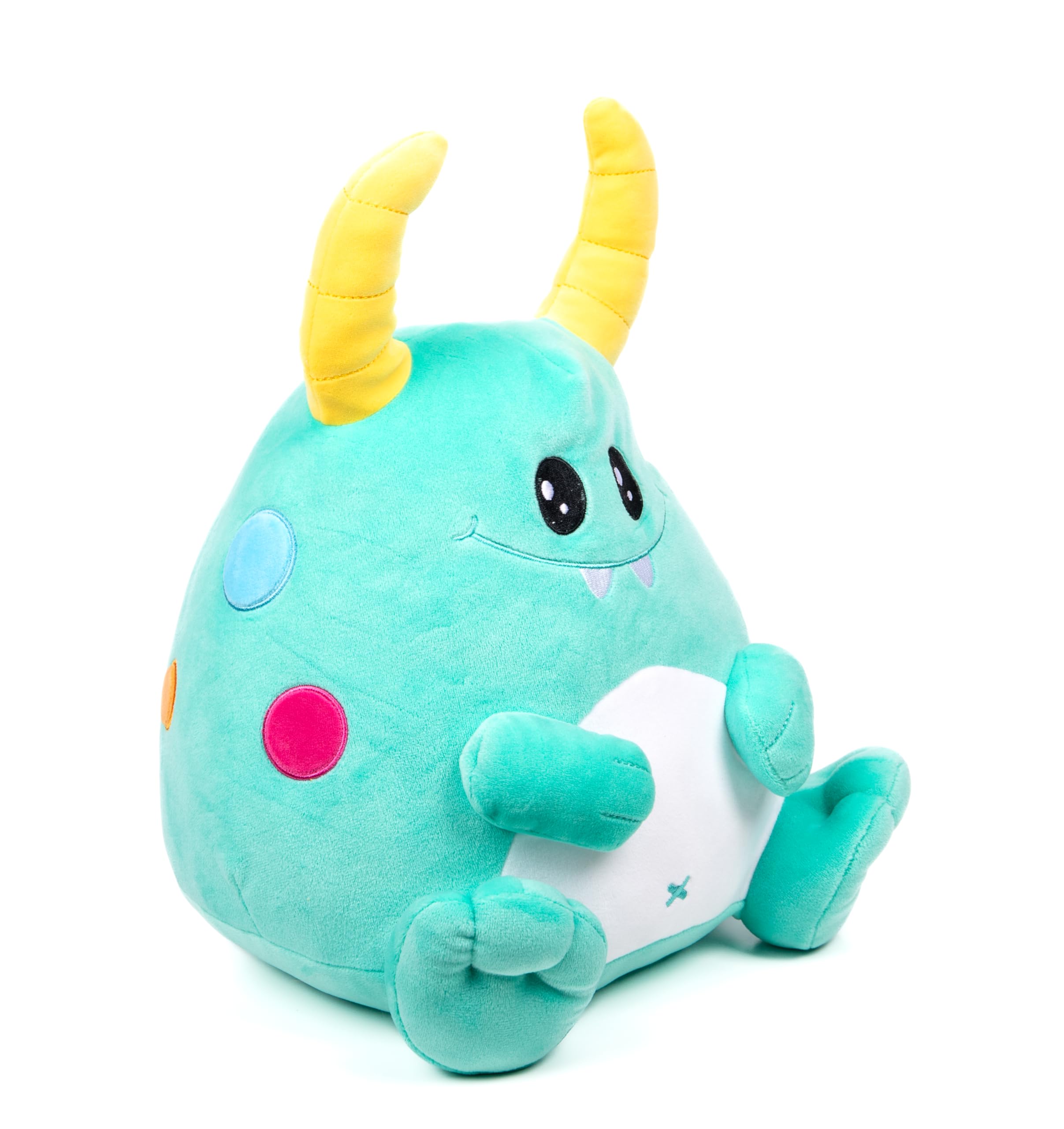 pioupiou-merveilles-cushablez-spike-peluche-dino-bleu-20-cm image 1