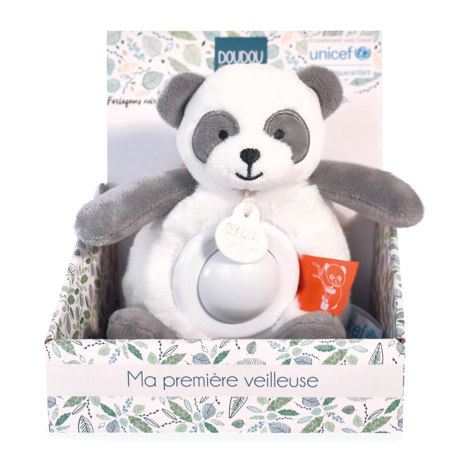 doudou-et-compagnie-veilleuses-dc3994-veilleuse-panda-roux-unicef-20-cm image 8