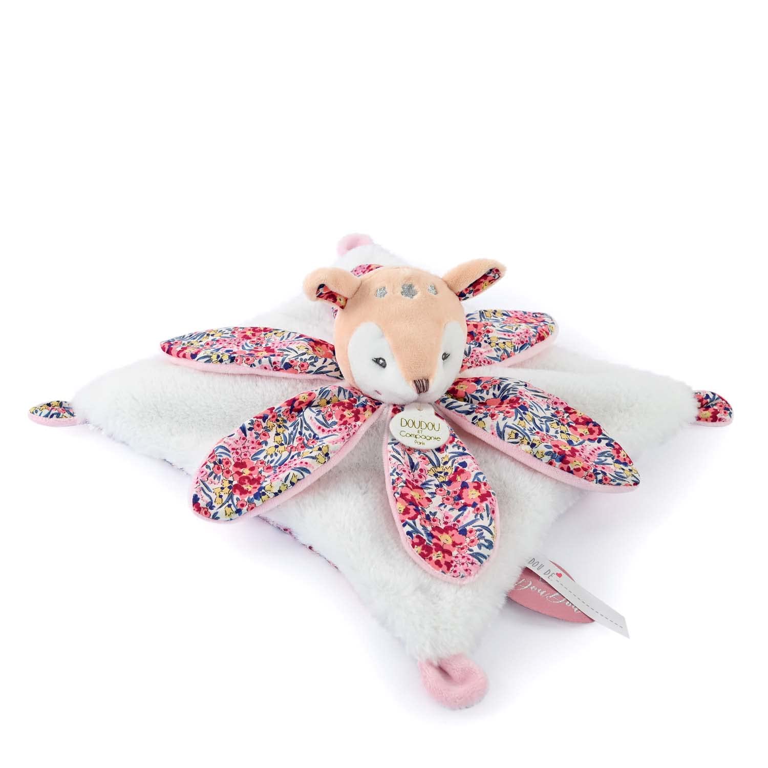 doudou-et-compagnie-les-boh-aime-dc4021-doudou-faon-blanc-27-cm image 2