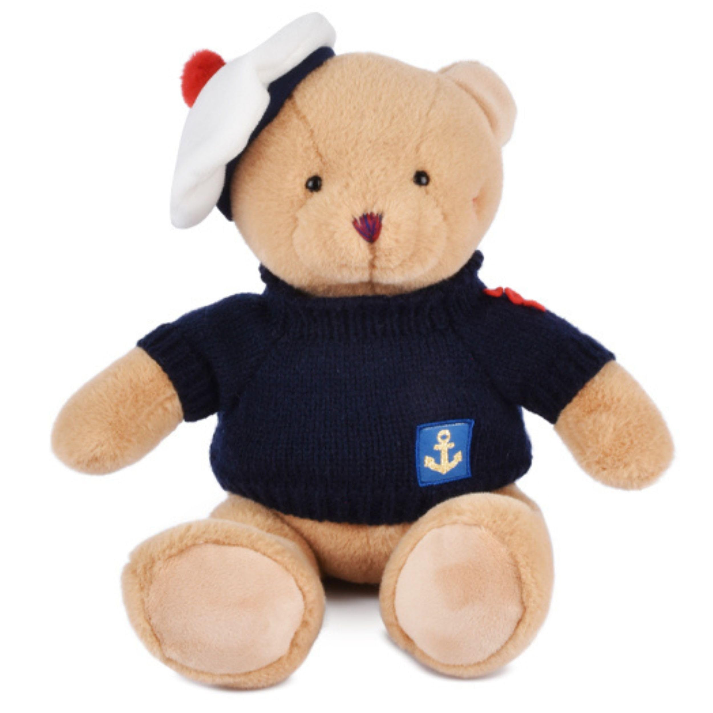 doudou-et-compagnie-amour-de-france-porte-cl-s-peluche-chien-paris-14-cm image 4