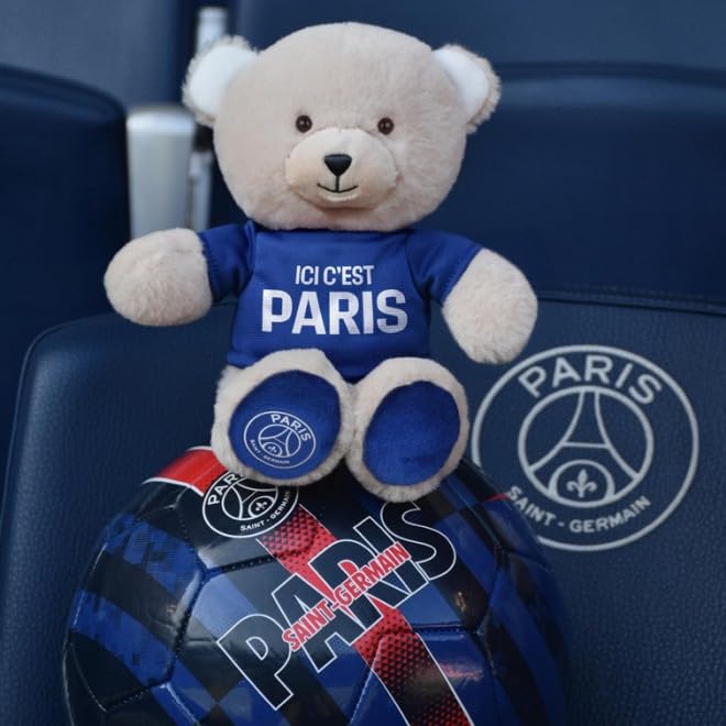 doudou-et-compagnie-psg-ours-peluche-ici-c-est-paris-23-cm image 7