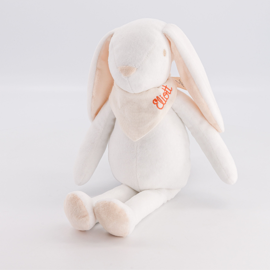 la-pelucherie-mon-premier-doudou-lapin-doudou-blanc-35-cm image 5