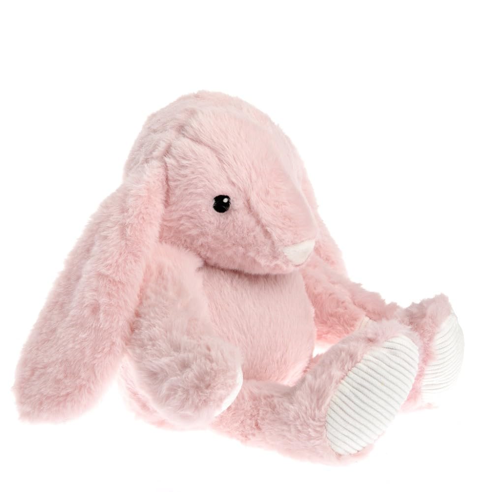 pelucho-peluches-bouillottes-lapin-rose-peluche-bouillotte-lavande image 2