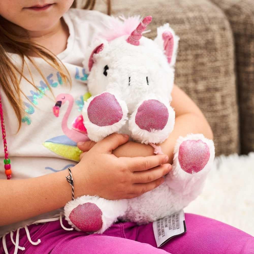 pelucho-peluches-bouillottes-licorne-blanche-bouillotte-peluche-bl-lavande image 4