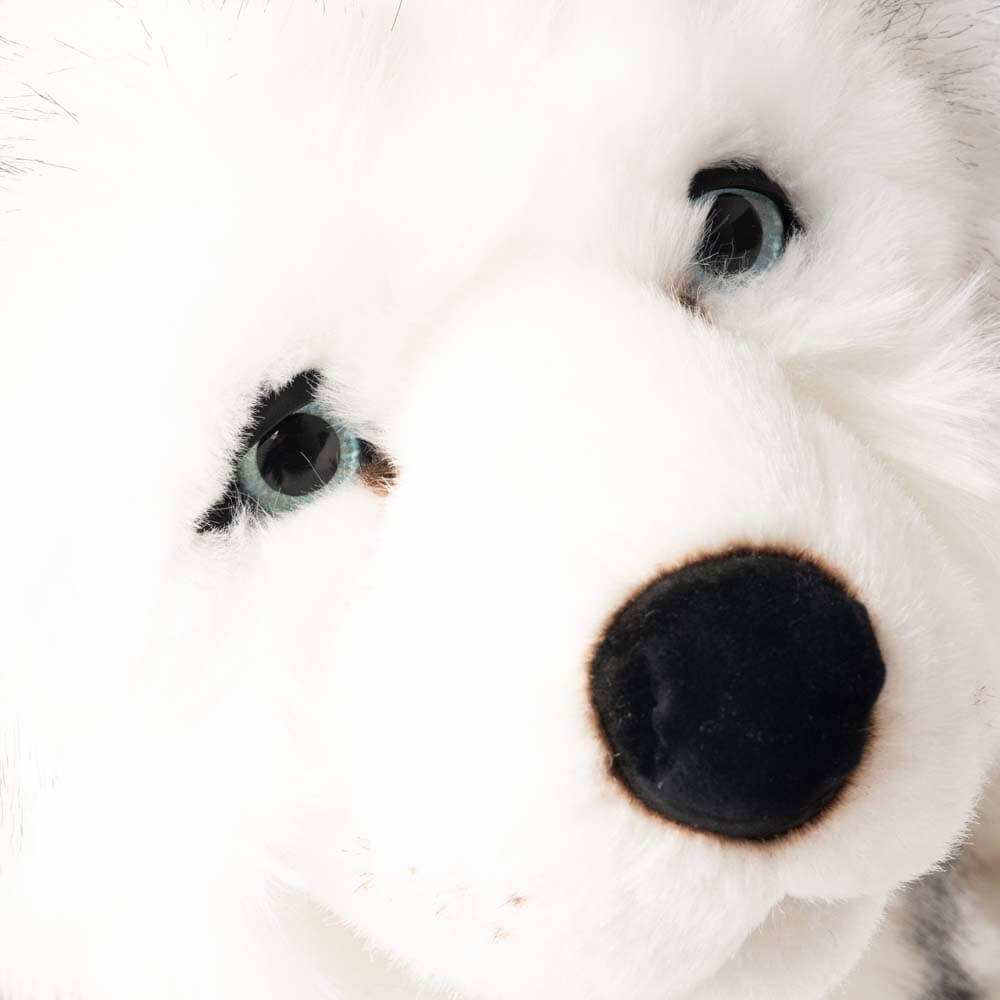la-pelucherie-chiens-husky-l-onard-peluche-moyen-45-cm-gris image 5