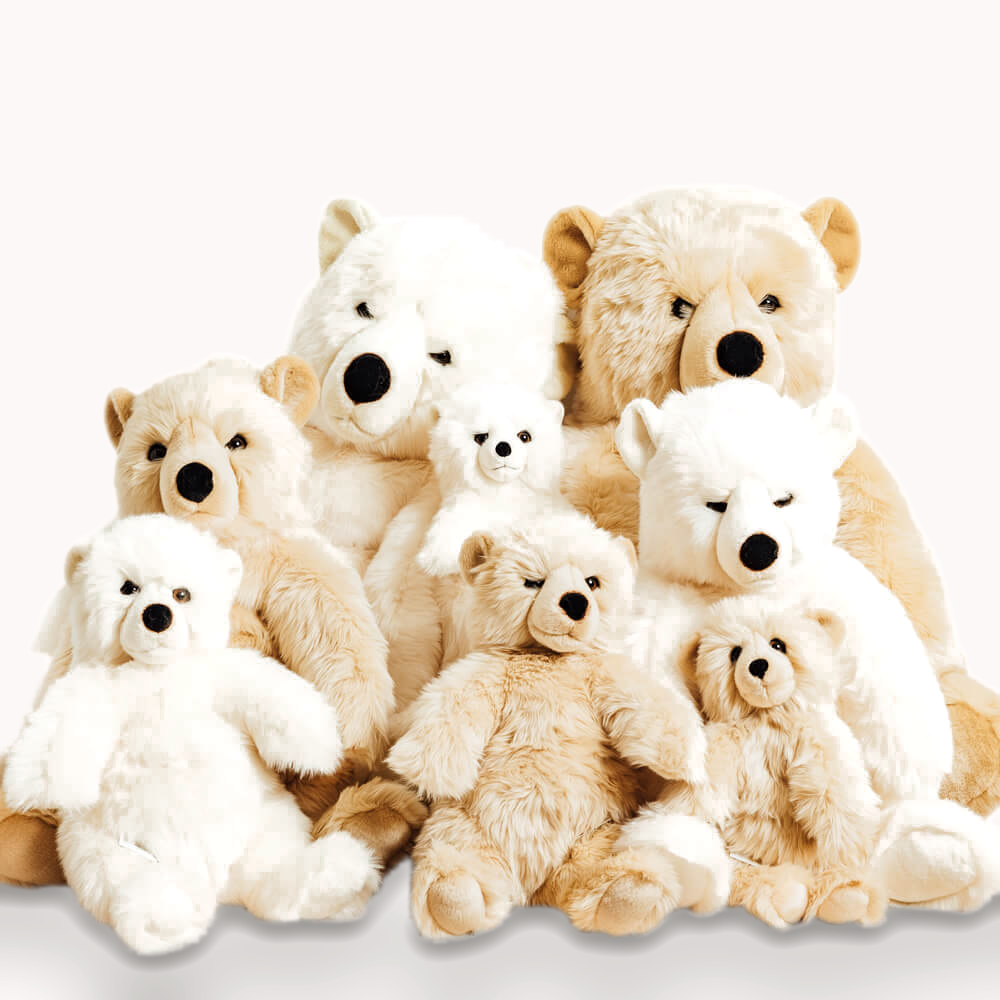 la-pelucherie-ours-jules-peluche-ours-blanc-50-cm-cr-me image 1