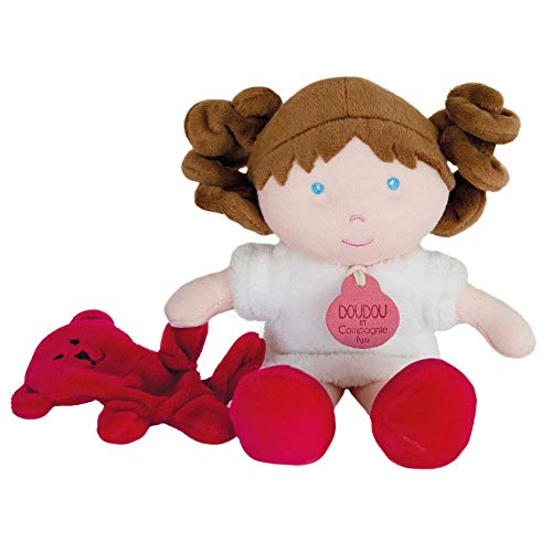 doudou-et-compagnie-petite-demoiselle-poup-e-chiffon-blanche-23-cm image 5