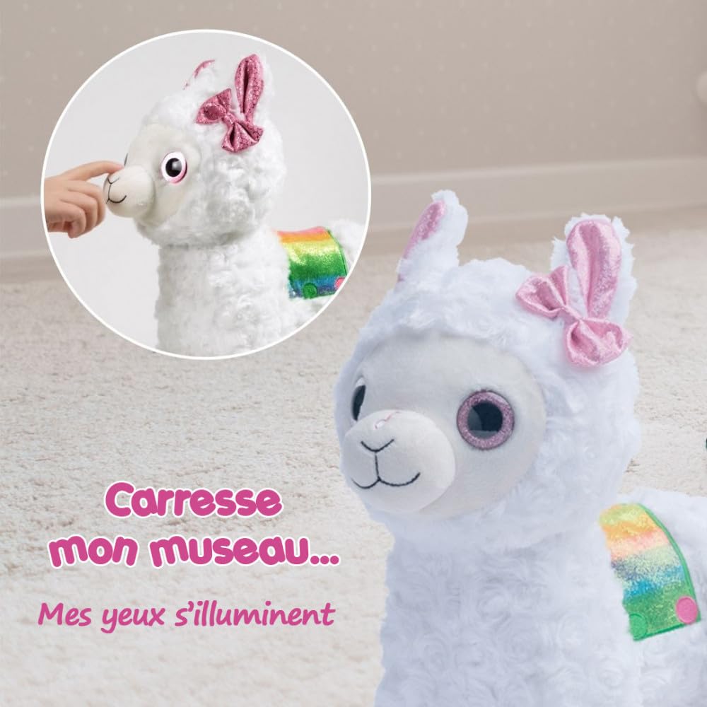 pioupiou-merveilles-popy-peluche-interactive-lama-30-cm image 3