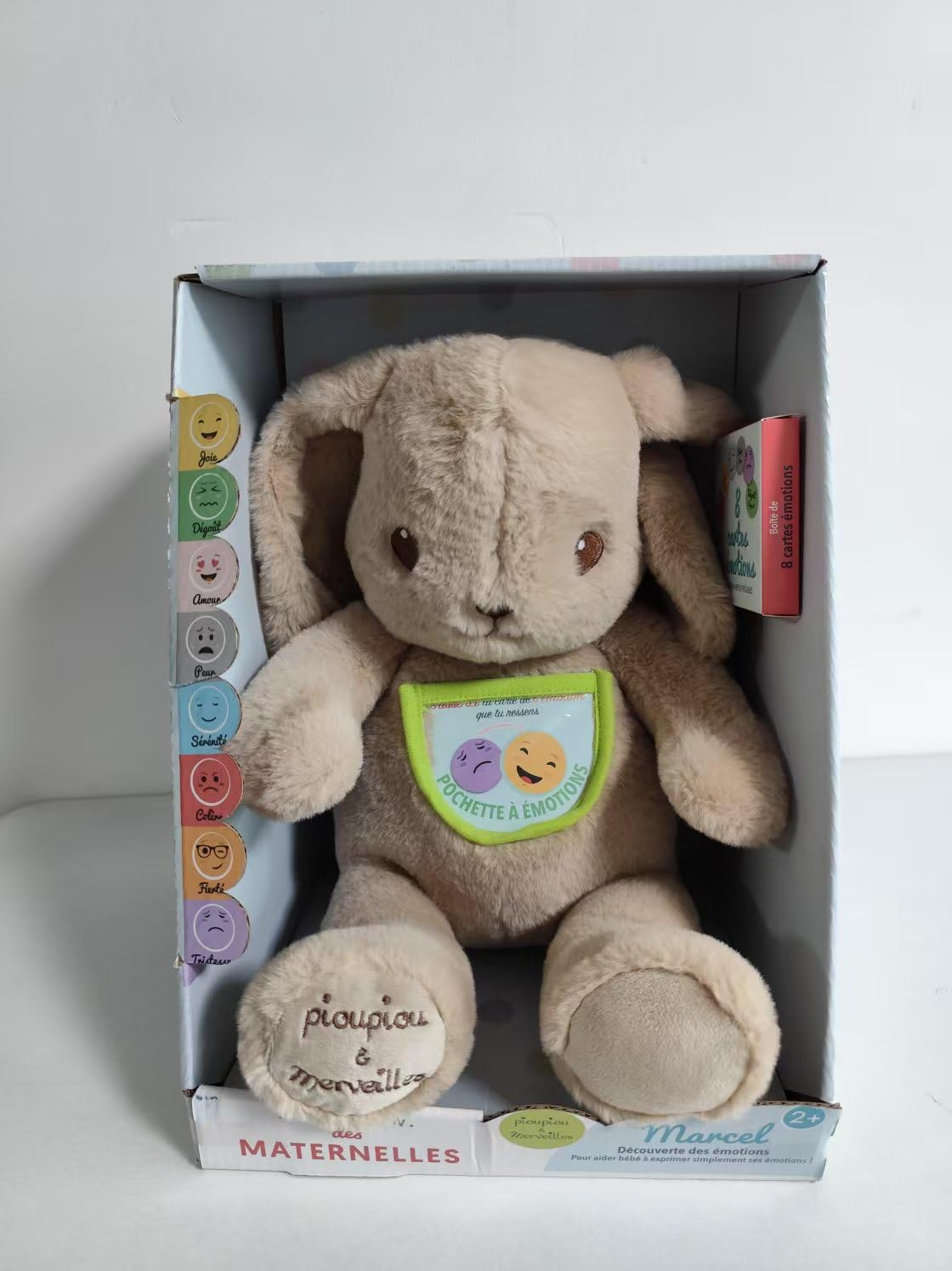 pioupiou-merveilles-marcel-des-emotions-peluche-40-cm-cartes image 4