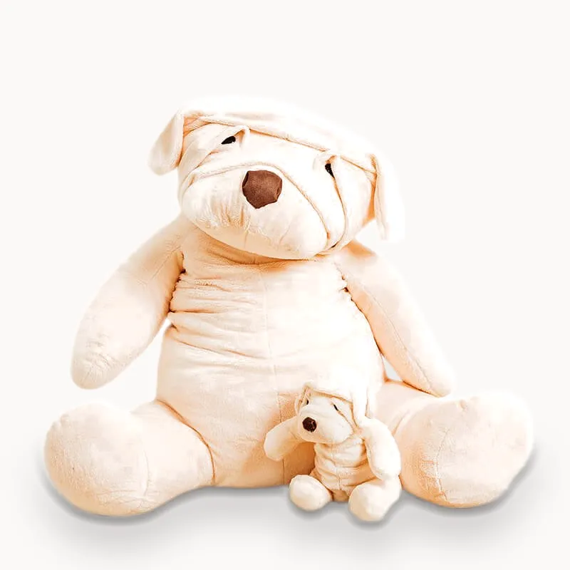 la-pelucherie-chiens-chien-albert-peluche-chien-28-cm image 1