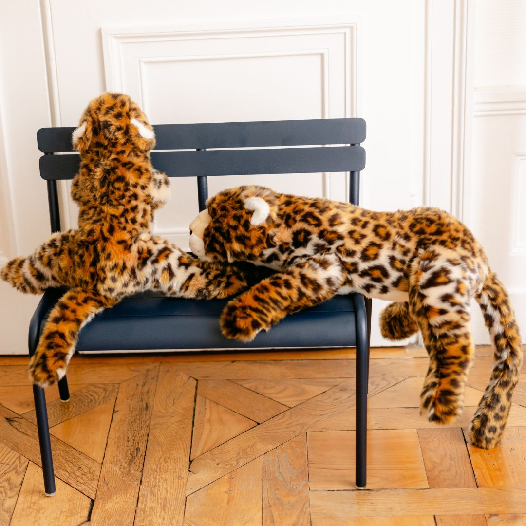 la-pelucherie-jungle-savane-l-opard-sasha-peluche-petit-35-cm-tachet-e image 5