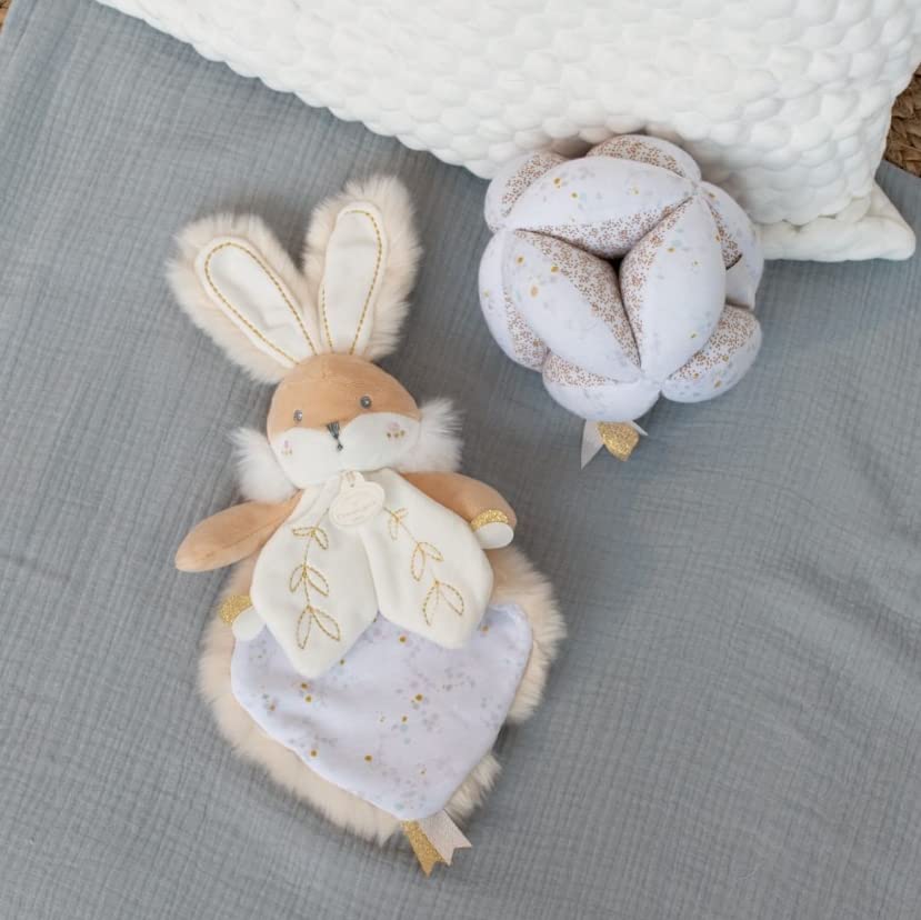 doudou-et-compagnie-lapin-de-sucre-dc3488-doudou-lapin-20-cm-beige image 4