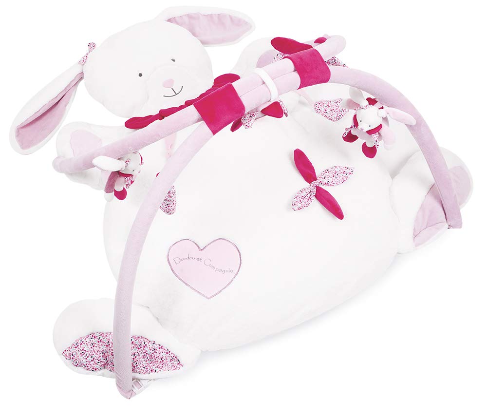 doudou-et-compagnie-les-tapis-lapin-cerise-tapis-veil-100x80-dc2711 image 1