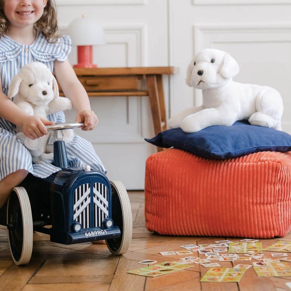la-pelucherie-marius-labrador-peluche-chien-30-cm-naissance image 2
