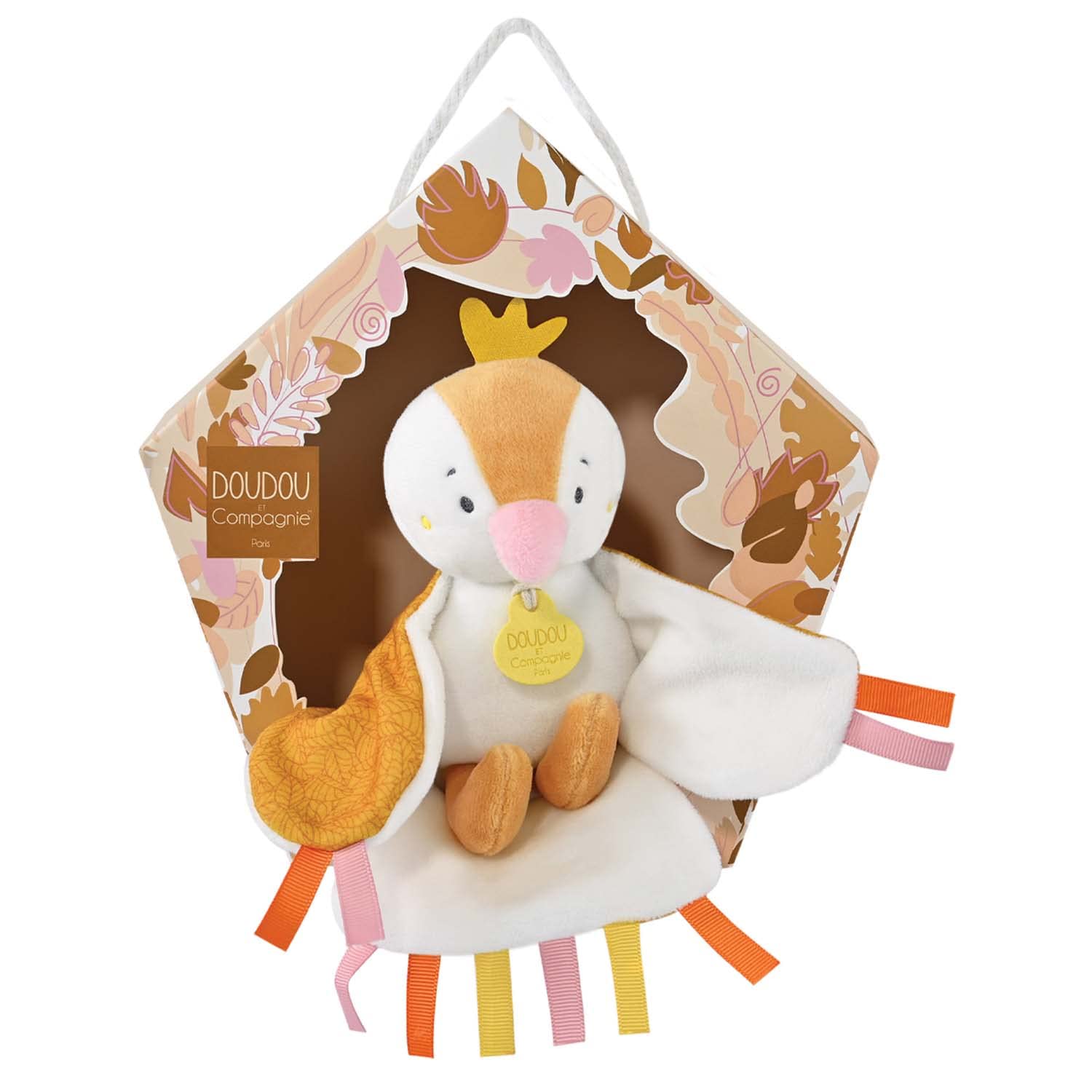doudou-et-compagnie-dans-mon-jardin-cui-cui-oiseau-vert-23-cm-dc4047 image 8