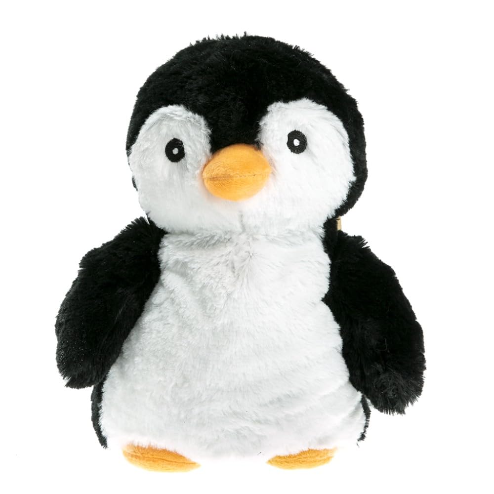 pelucho-peluches-bouillottes-bouillotte-peluche-pingouin-grains-de-bl image 1