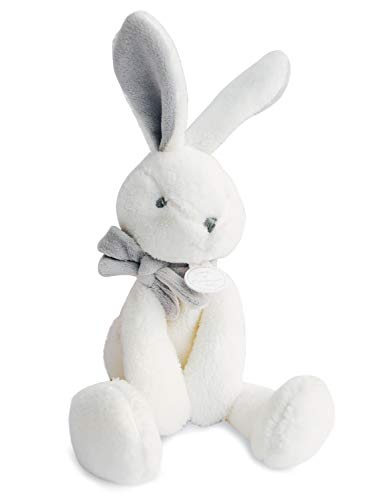 doudou-et-compagnie-lapin-doudou-chic-doudou-taupe-30-cm image 7