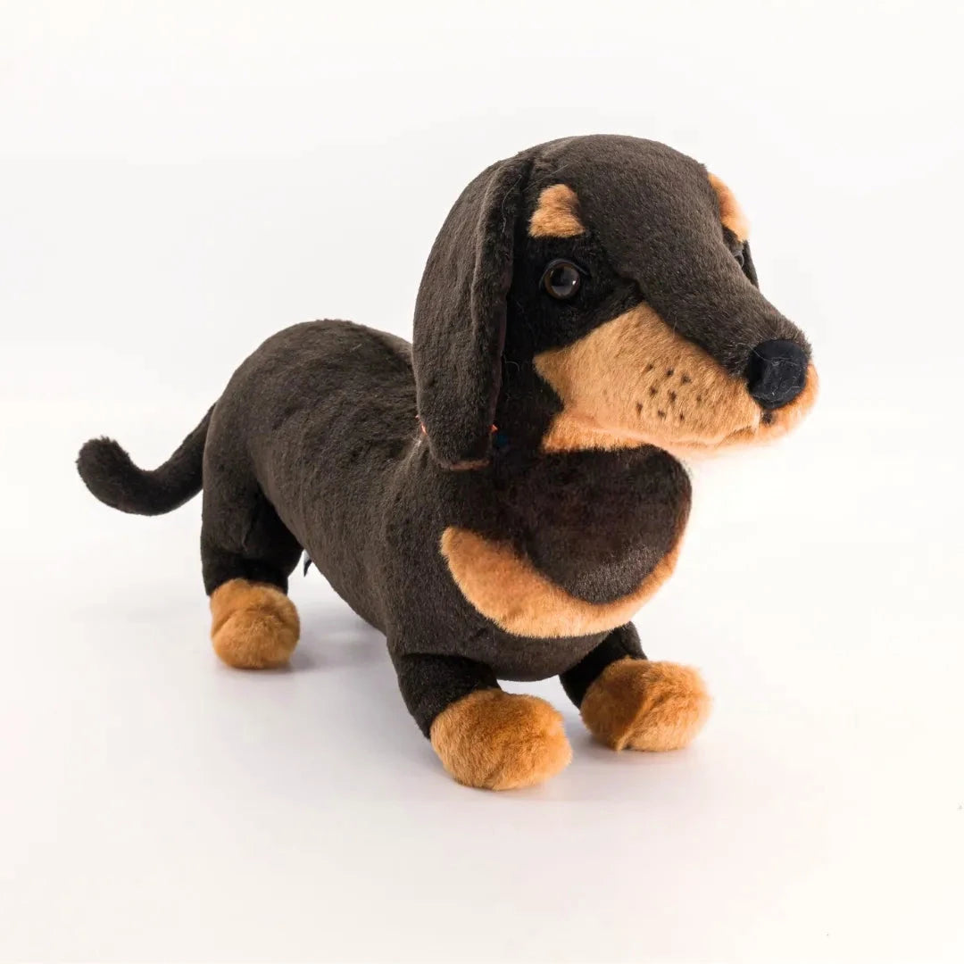 la-pelucherie-eug-ne-peluche-teckel-moyen-40-cm-marron image 7