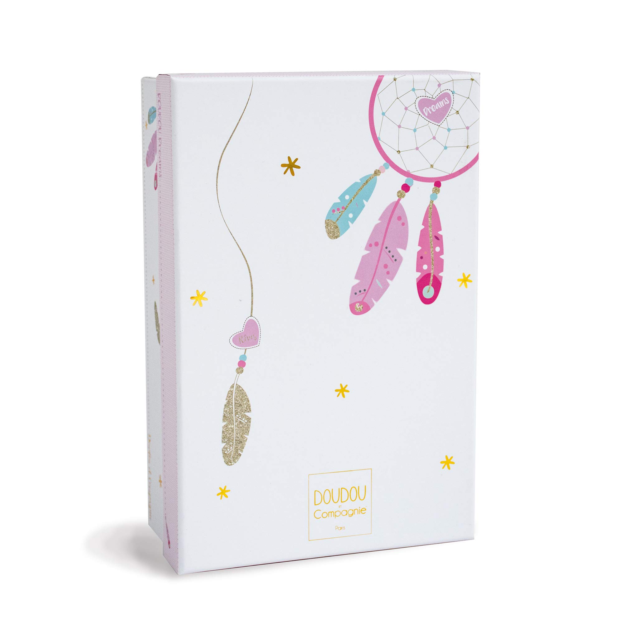 doudou-et-compagnie-attrape-r-ves-dc3546-doudou-chat-rose-28-cm image 4