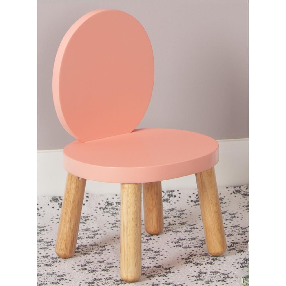 pioupiou-merveilles-ovaline-lot-2-chaises-enfant-rose-1-4-ans-bois image 2
