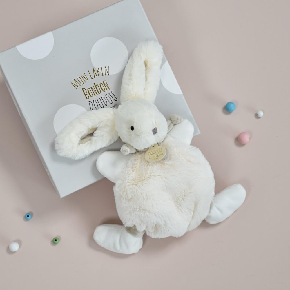 doudou-et-compagnie-lapin-bonbon-dc2123-doudou-plat-taupe-26-cm image 5