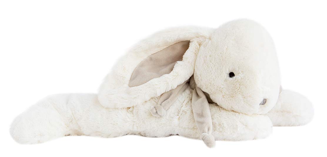 doudou-et-compagnie-lapin-bonbon-75-cm-doudou-lapin-taupe-1249 image 2