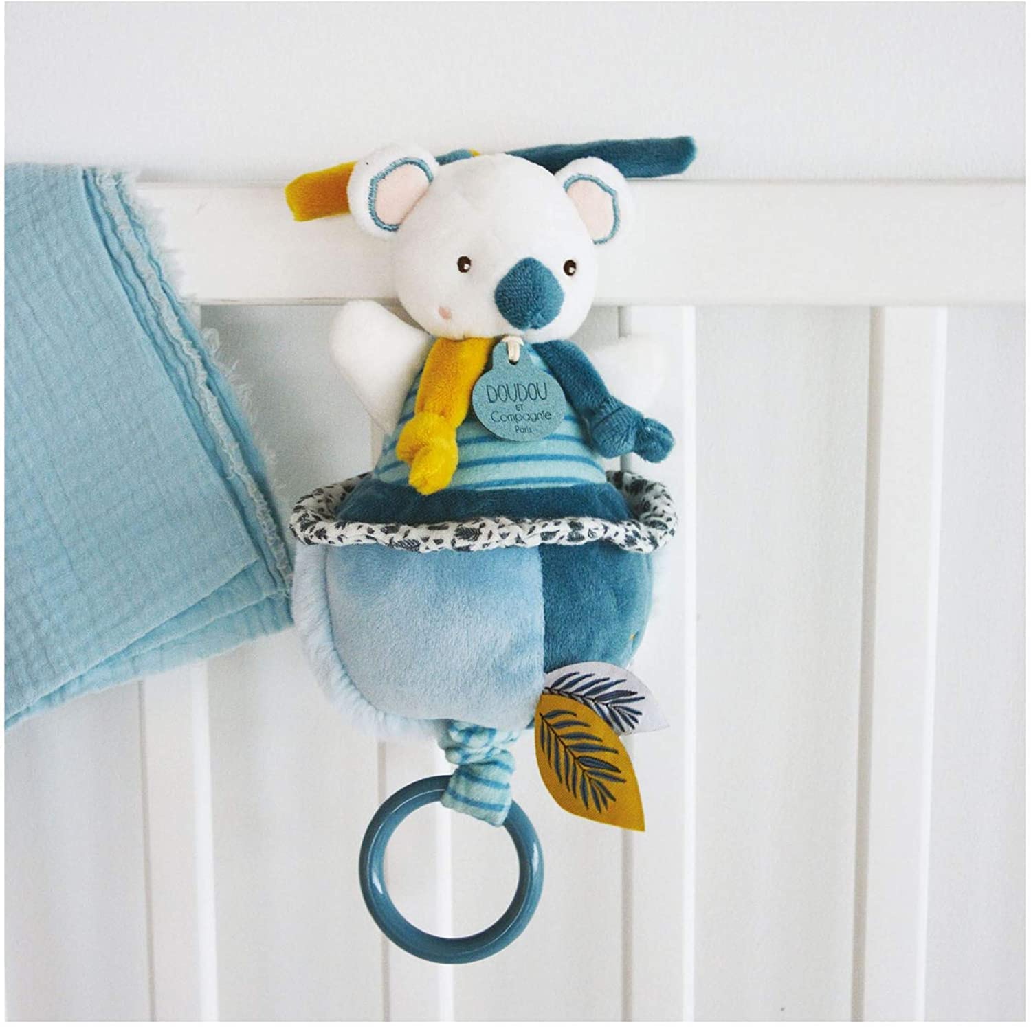 doudou-et-compagnie-yoca-le-koala-dc3635-peluche-musicale-bleu-17-cm image 4