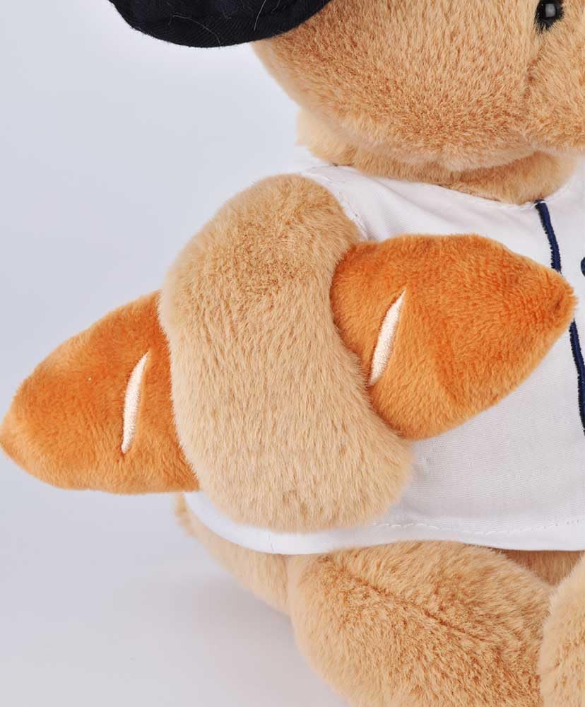 doudou-et-compagnie-amour-de-france-sp4512-ours-boulanger-peluche-25-cm image 3