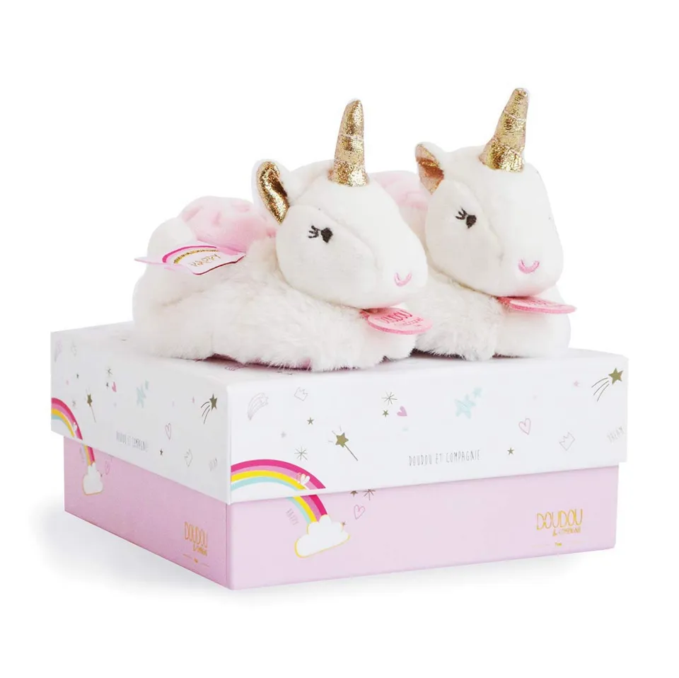 doudou-et-compagnie-lucie-chaussons-b-b-licorne-0-6-mois image 1
