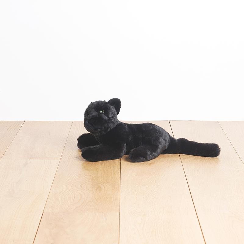 la-pelucherie-z-lie-panth-re-peluche-noire-30-cm-yeux-verts image 7