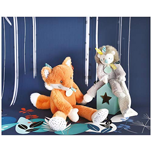 doudou-et-compagnie-tiwipi-peluche-h-risson-21-cm-gris image 7
