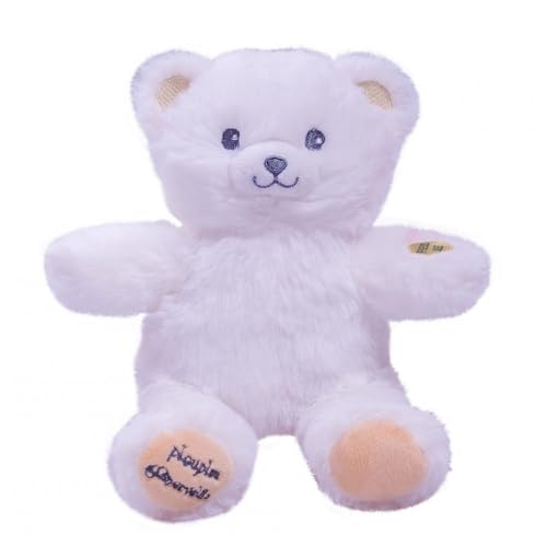 pioupiou-merveilles-gaston-ourson-lumineux-peluche-20-cm-blanc image 8