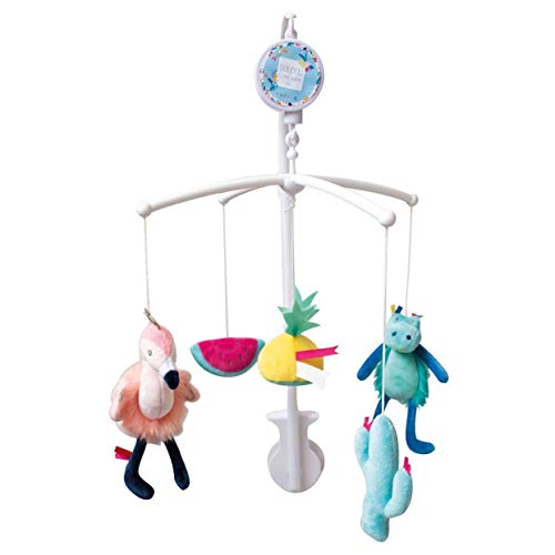 doudou-et-compagnie-mobile-musical-tropicool-blanc-90-cm-dc3349 image 6