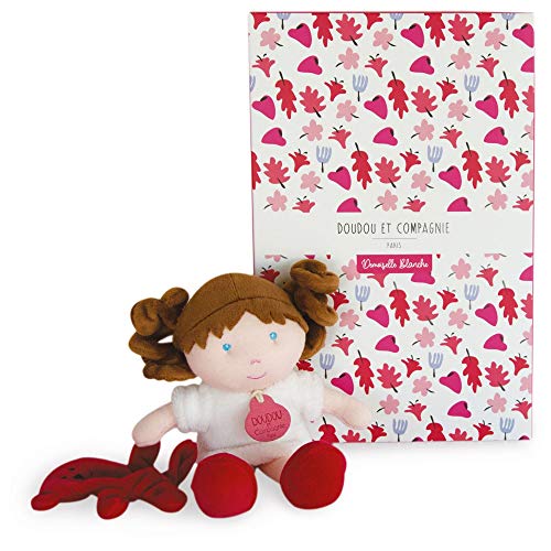 doudou-et-compagnie-petite-demoiselle-poup-e-chiffon-blanche-23-cm image 6