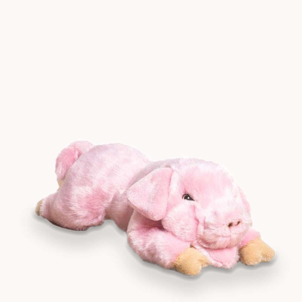 la-pelucherie-cochon-georges-peluche-moyen-40-cm-rose image 1