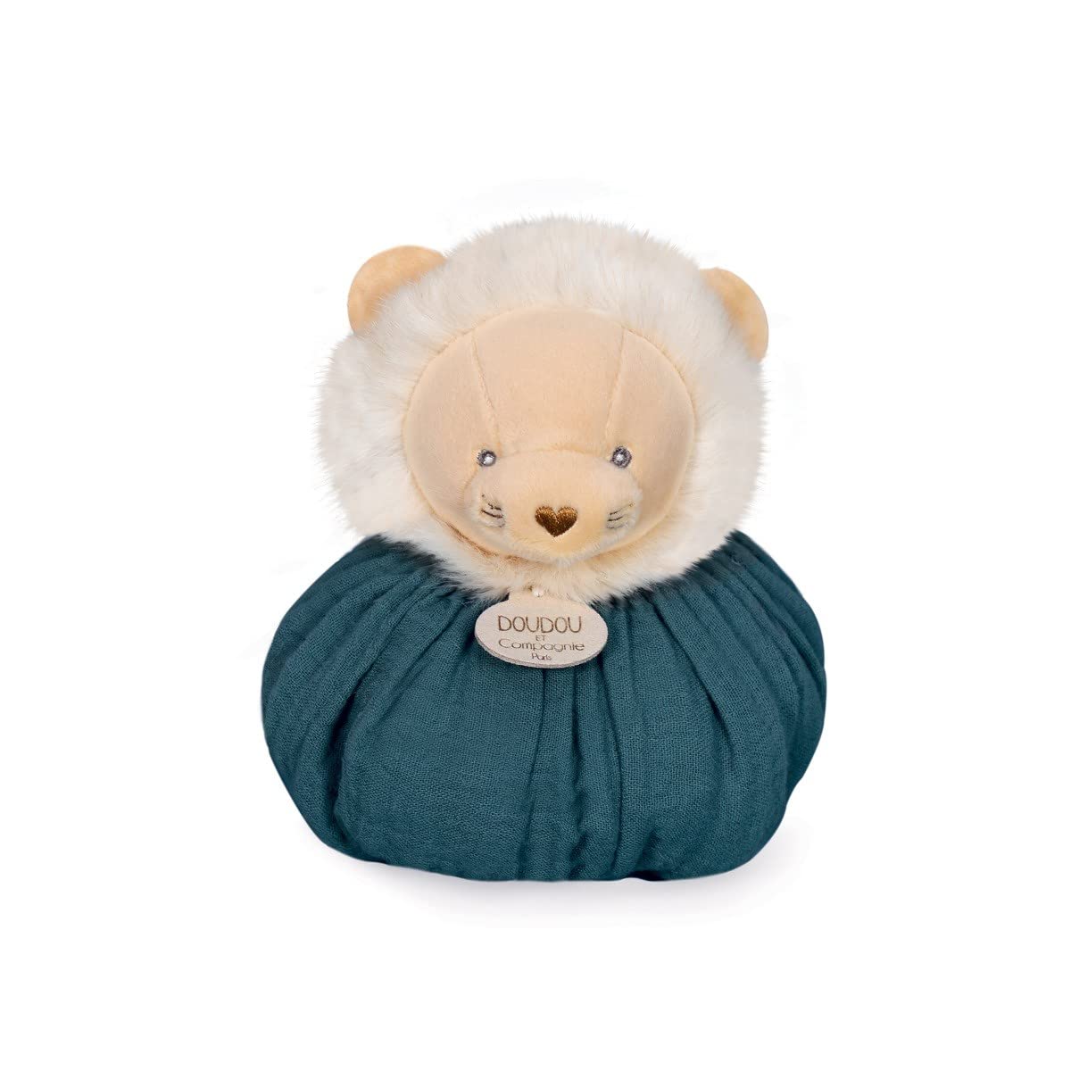 doudou-et-compagnie-petits-fut-s-dc3931-peluche-lion-25-cm-3-en-1 image 4