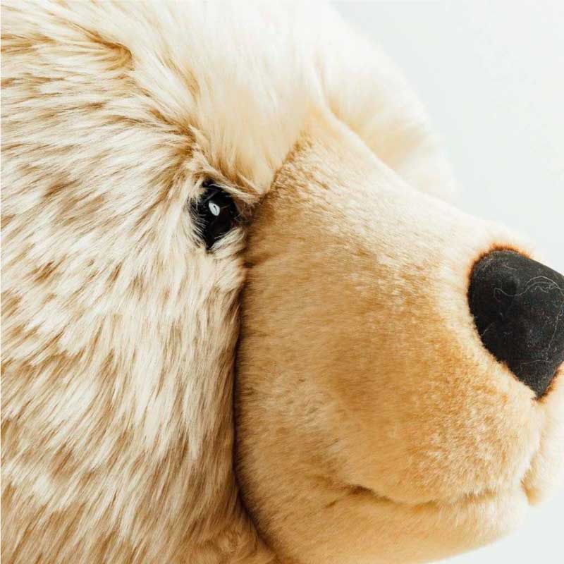 la-pelucherie-ours-jules-peluche-ours-blanc-50-cm-cr-me image 2