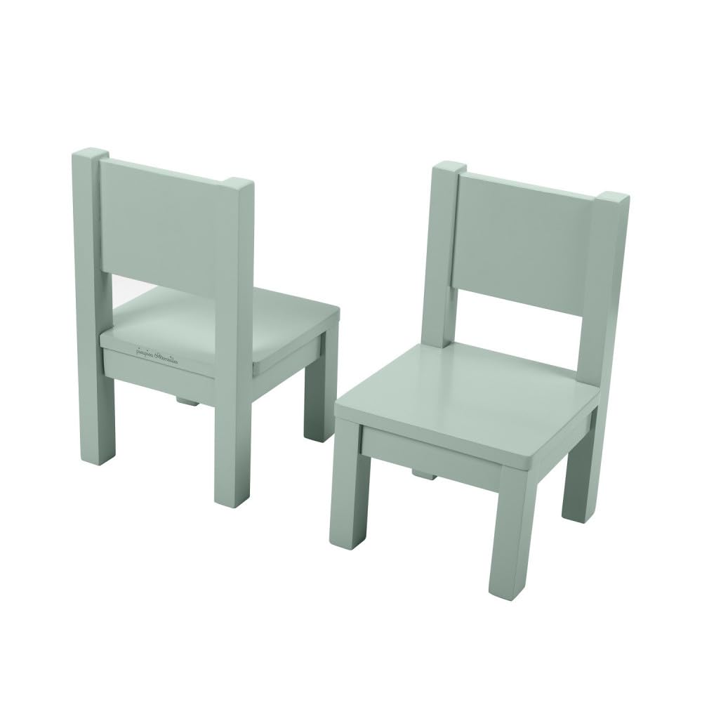 pioupiou-merveilles-ma-premi-re-chaise-lot-2-vert-sauge-bois-h-v-a image 1