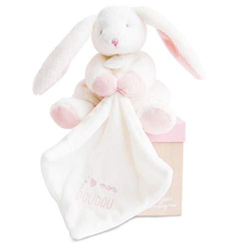 doudou-et-compagnie-les-peluches-dc2914-peluche-lapin-rose-20cm image 6