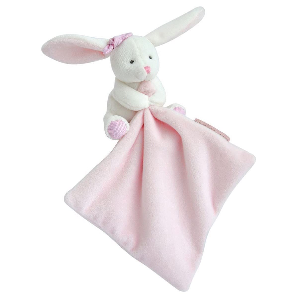 doudou-et-compagnie-lapin-doudou-dc3338-doudou-bleu-bo-te-fleur image 6