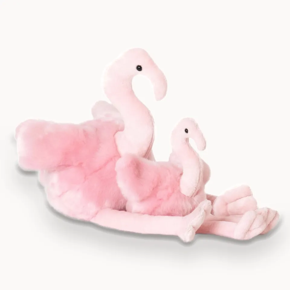 la-pelucherie-la-mer-suzie-peluche-flamant-rose-36-cm image 1