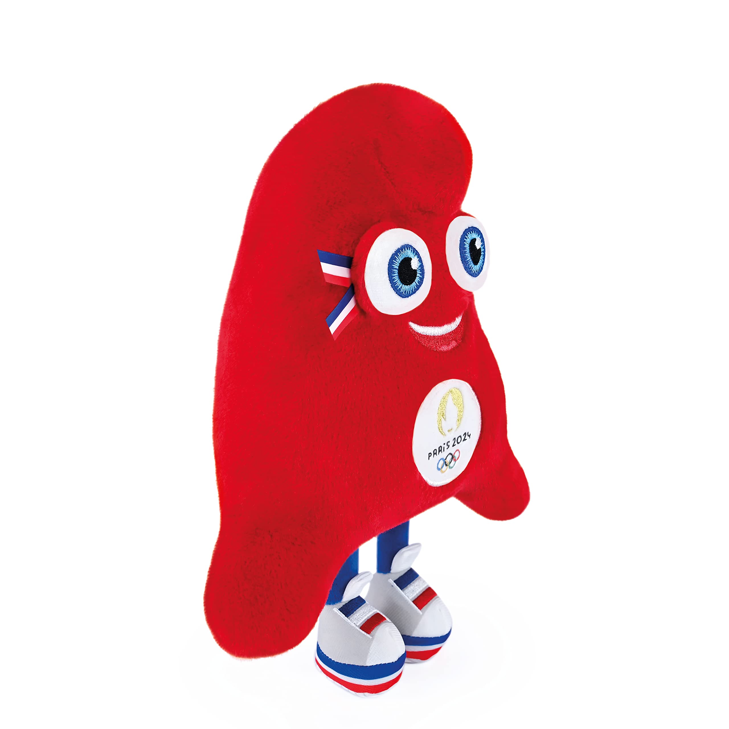doudou-et-compagnie-jo-paris-2024-jo2401-peluche-phryge-25-cm image 2