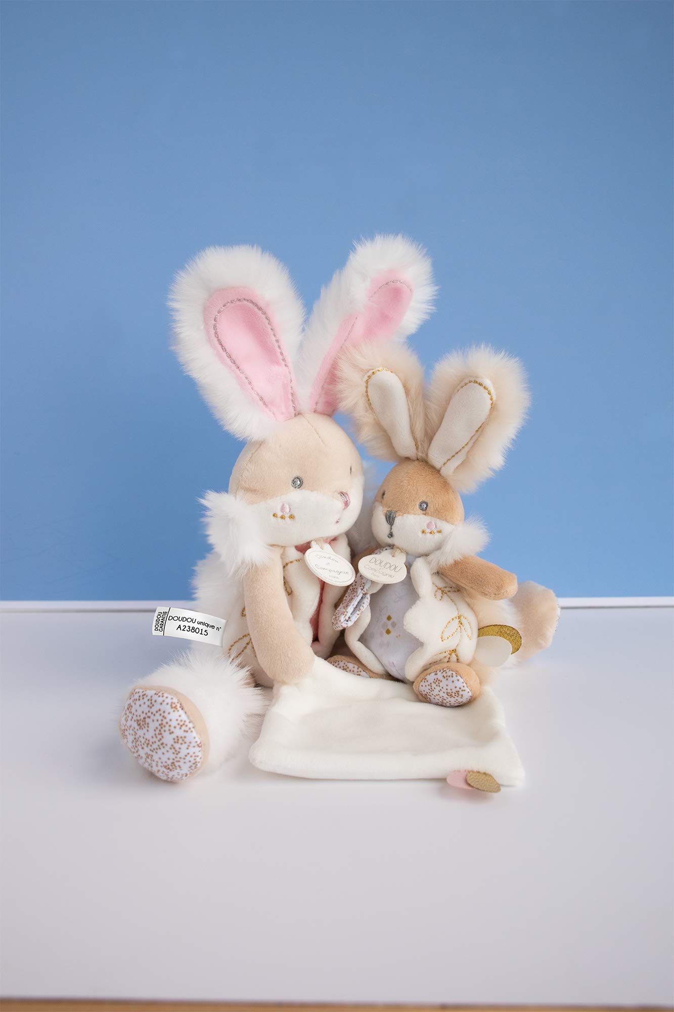 doudou-et-compagnie-lapin-de-sucre-rose-peluche-lapin-31-cm image 5