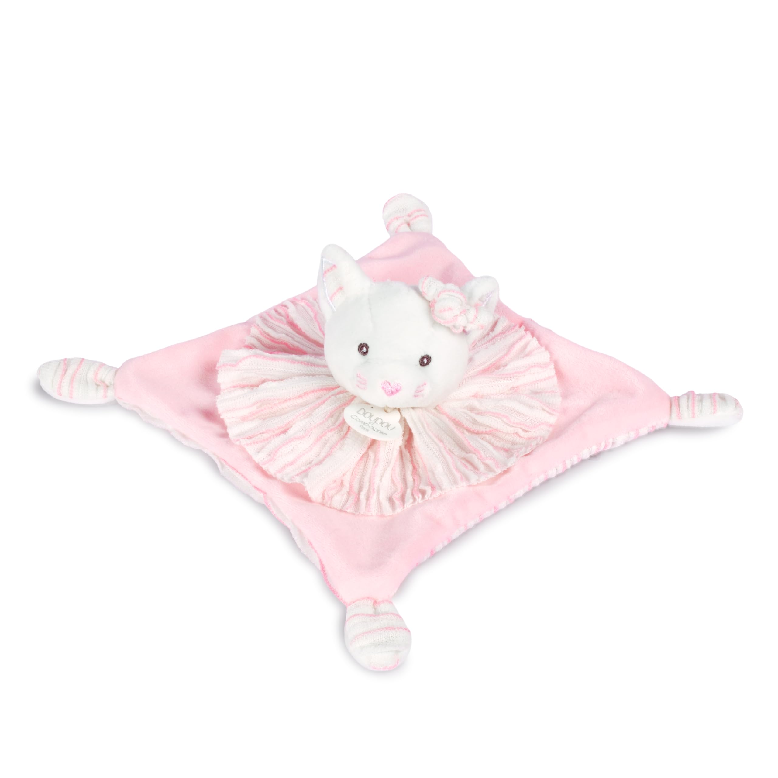 doudou-et-compagnie-les-chouchoux-chat-blanc-20-cm-dc4678 image 2