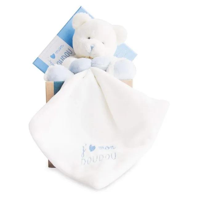 doudou-et-compagnie-les-peluches-dc2915-peluche-ours-bleu-20-cm image 1
